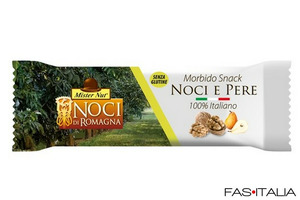 Barretta snack morbida alle noci